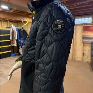 DC Black Quilted Puffer Jacket